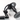Body board leash with deck plug